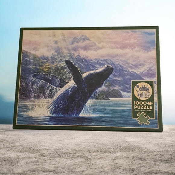 Cobble Hill Other - Cobble Hill Whale Puzzle 1000 Pieces 🧩